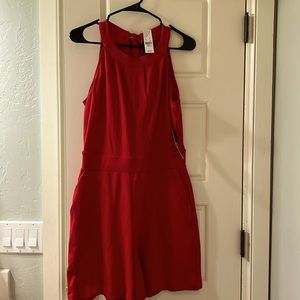 Red Romper NWT